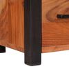 vidaXL Dressoir met lade Bruin 55 x 30 x 75 cm Massief Acaciahout