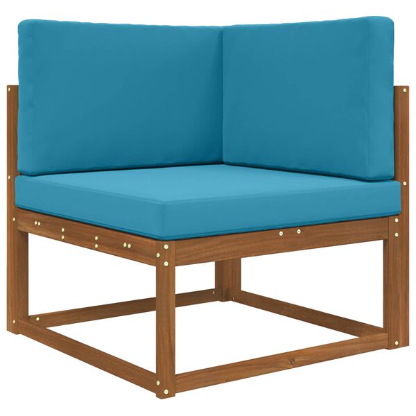 vidaXL Buiten bankkussen 3 pcs Koninklijk Blauw Polyester