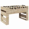 vidaXL Honkbaltafel Sonoma Eiken 146,5 x 74 x 85 cm Bewerkt hout