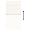 vidaXL Zebra rolgordijn 90x150 cm stofbreedte 85,9 cm marmerbeige
