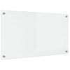 vidaXL Keukenachterwand Transparant 90 x 50 cm gehard glas