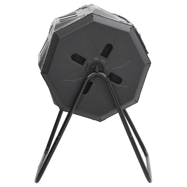 vidaXL Compostbak 160 L 73x64x95 zwart