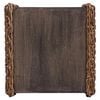 vidaXL Salontafel Naturel 45 x 45 x 45 cm Massief Mahoniehout