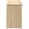vidaXL Schoenenbank 102x30,5x45 cm bewerkt hout sonoma eikenkleurig