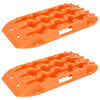 vidaXL Gripplaat 2 st Oranje 57,5x30,5x5,5 cm Versterkt nylon