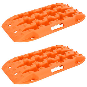 vidaXL Gripplaat 2 st Oranje 57,5x30,5x5,5 cm Versterkt nylon