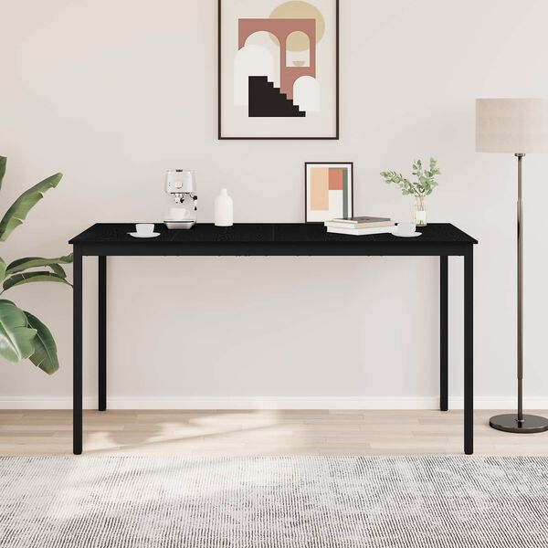 vidaXL Staande Bartafel Bewerkt hout