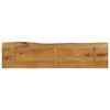 vidaXL Tafelblad met natuurlijke rand 160x40x3,8 cm massief mangohout