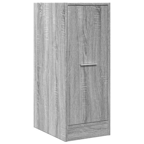 vidaXL Apothekerskast 30x41x77,5 cm bewerkt hout grijs sonoma eiken