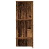 vidaXL Halmeubel 97,5x37x99 cm bewerkt hout oud houtkleurig