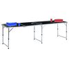 vidaXL Bierpongtafel met bekers en ballen inklapbaar 240 cm