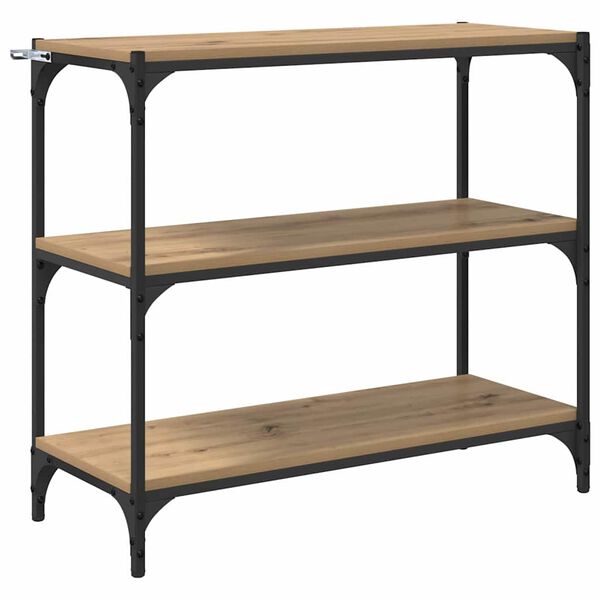 vidaXL Boekenkast Artisan Eiken 80 x 33 x 70,5 cm