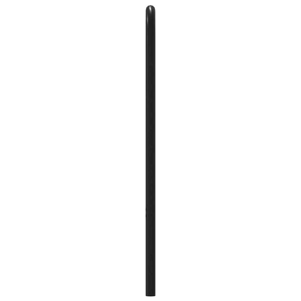 vidaXL Hoofdbord 140 cm bewerkt hout en staal bruin eikenkleurig