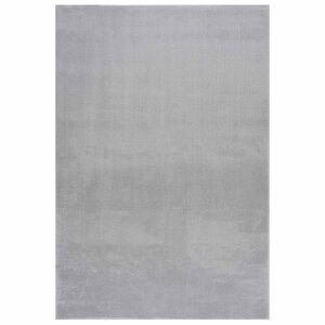 vidaXL Vloerkleed wasbaar korte pool anti-slip 160x230 cm grijs