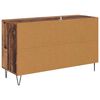 vidaXL Dressoir met lade Oud Hout 100 x 36 x 60 cm Bewerkt hout