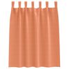 vidaXL Zwart-out Gordijnen met Ringen 2 pcs Terracotta 140 x 140 cm