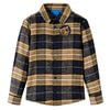 vidaXL Kindershirt geruit 92 geel en zwart