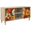 vidaXL Tv-meubel GENNEP 102 x 33 x 50 cm Sonoma Bewerkt hout
