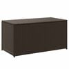 vidaXL Tuinbox 100x50x50 cm poly rattan bruin