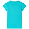 Kindershirt 92 mintkleurig