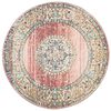 vidaXL Vloerkleed ARBIZU binnen en buiten vintage stijl &Oslash; 200 cm