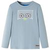 vidaXL Kindershirt met lange mouwen 92 lichtblauw