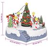vidaXL Kerstdorp Decoratie Multikleur 22 x 21.5 x 17 cm Kunststof