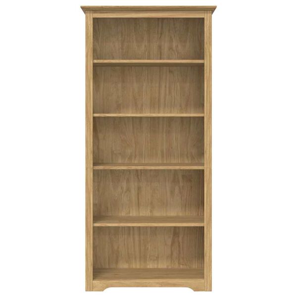 vidaXL Boekenkast BODO Honingbruin 82 x 40 x 173 cm Bewerkt hout