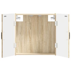 vidaXL Dartbord Kabinet UTRECHT Sonoma Eiken 52,5 x 10,5 x 53,5 cm