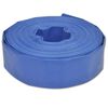 vidaXL Slang plat 3'' 25 m PVC