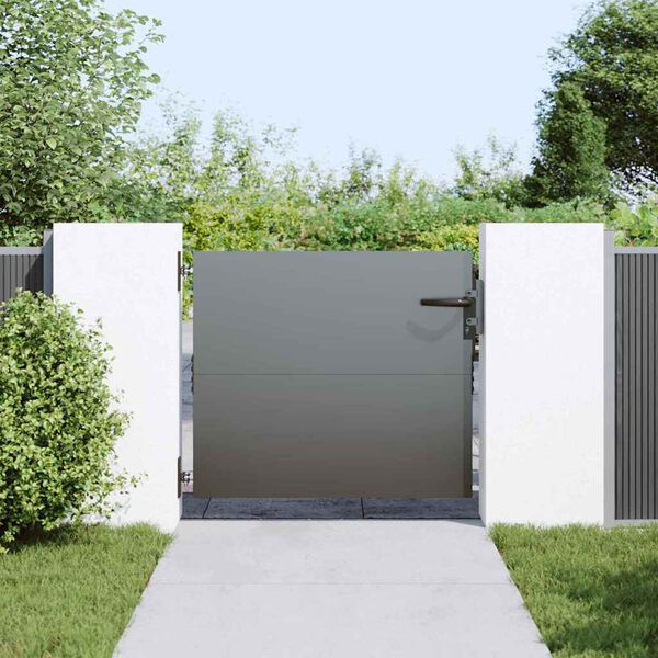 vidaXL Poort 85x125 cm cortenstaal