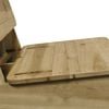 vidaXL Tuinstoelen 2 st 60x64x70,5 cm geïmpregneerd hout