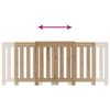 vidaXL Radiatorombouw 205x21,5x83,5 cm bewerkt hout artisanaal eiken