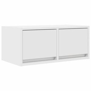 vidaXL Tv-meubel 60x31x25,5 cm bewerkt hout wit