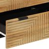 vidaXL Dressoir 60x33x75 cm massief mangohout bruin