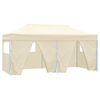 vidaXL Partytent Cr&egrave;me 291 x 580 x 315 cm Oxford Stof