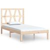 vidaXL Bedframe massief grenenhout 100x200 cm