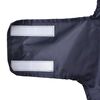vidaXL Hondenregenjas met reflecterende strips polyester blauw XL