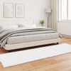 vidaXL Nep Konijnenbont Tapijt Olite Wit 80 x 250 cm Polyester