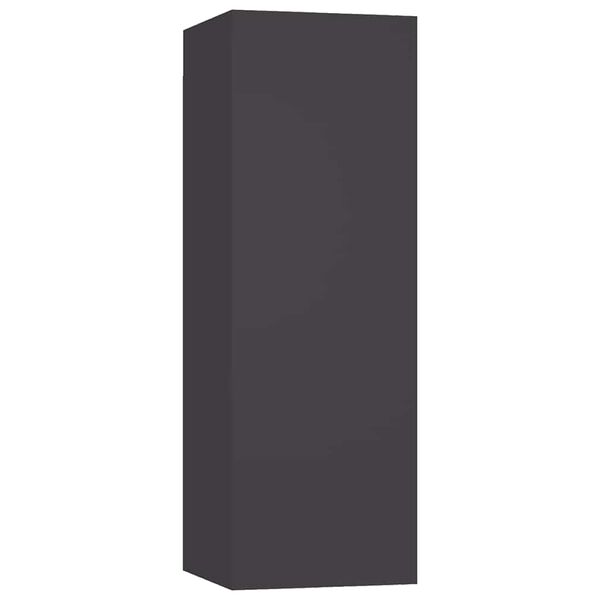 vidaXL Tv-meubel 30,5x30x90 cm bewerkt hout grijs