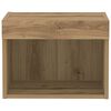 vidaXL Tv-meubelset Artisan Eiken 40 x 30 x 30 cm Bewerkt hout