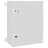 vidaXL Bedieningskast Grijs 47 x 24 x 50 cm ABS Kunststof