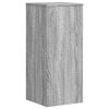vidaXL Plantenstandaards 2 st 30x30x70 cm bewerkt hout grijs sonoma