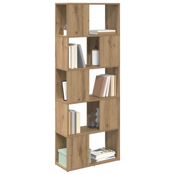 vidaXL Tv-meubelset Wandgemonteerd Bruin 60 x 24 x 156 cm Bewerkt hout