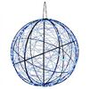vidaXL Kerst Finial Licht 750 LED's Blauw &Oslash; 50 x 52 cm