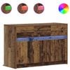 vidaXL TV-kast 91 x 34 x 61 cm Oud hout Bewerkt hout