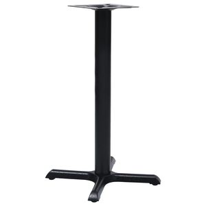 vidaXL Bistrotafelpoot 56x56x72 cm gietijzer zwart