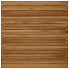 vidaXL Tafelblad 90 x 90 x 3,5 cm Vierkant Massief Teakhout Naturel