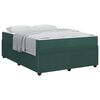 vidaXL Bedframe Donkergroen 160 x 200 cm Stof