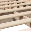vidaXL Bedframe Bruin 90 x 190 cm Massief grenenhout